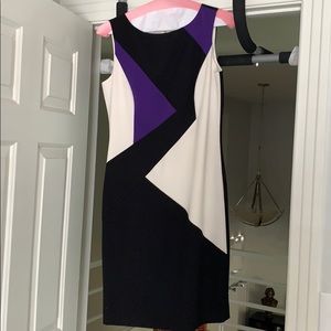 Colorblock Ellen Tracy sheath